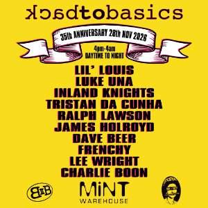BACK TO BASICS: 35TH ANNIVERSARY