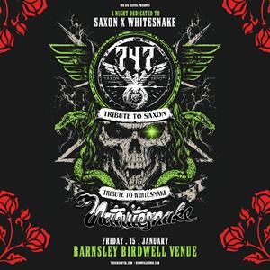 Saxon Tribute 747 + Notquitesnake