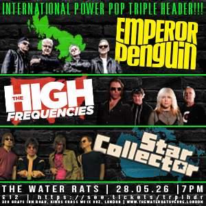 INTERNATIONAL POWER-POP TRIPLE-HEADER