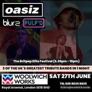 Britpop Elite Festival - Oasiz, Blur2 and Pulp'd