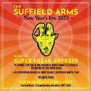 The Suffield Arms 2025 New Year's Eve Party