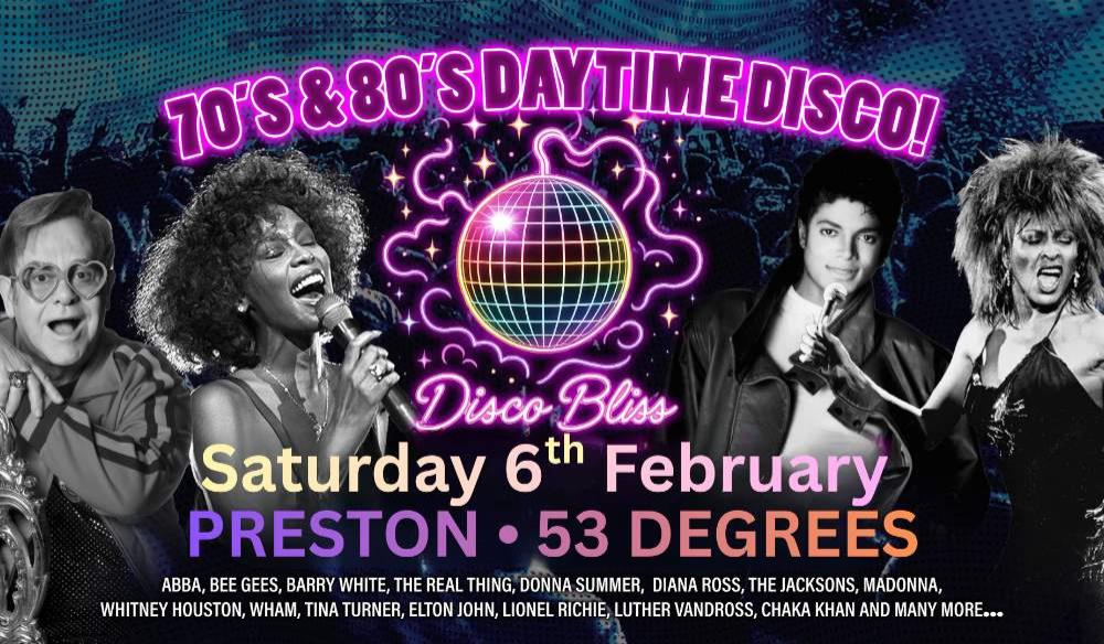 Disco Bliss - 70s Disco 80s Pop Daytime Disco