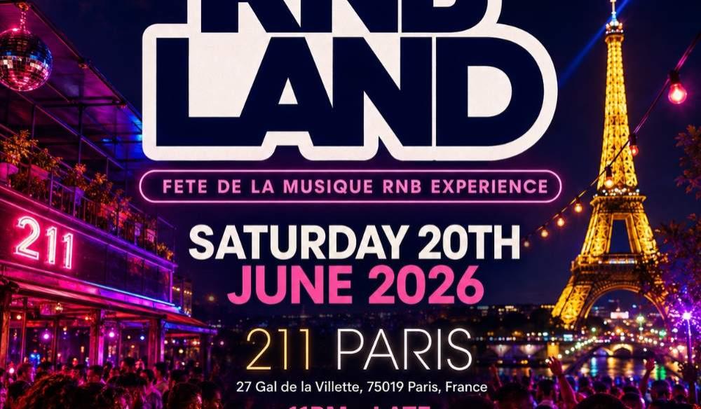 RNBLAND - Fete De La Musique's RnB Opening Party
