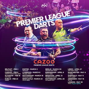 See Tickets 2023 League Darts Tickets | Thursday, 16 Mar 2023 at 7:00 PM