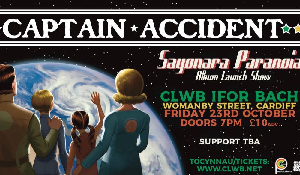 Captain Accident 'Sayonara Paranoia' Album Launch