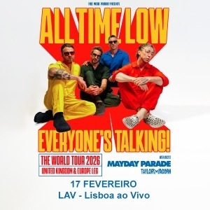 ALL TIME LOW - EVERYONE'S TALKING! TOUR