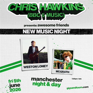 Chris Hawkins (BBC 6 Music) Presents Awesome Friends