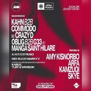 AFTER HOURS: KAHN B2B COMMODO W/ CRAZY D