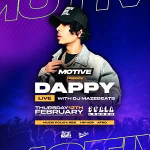MOTIVE Presents: DAPPY | at Scala Kings Cross