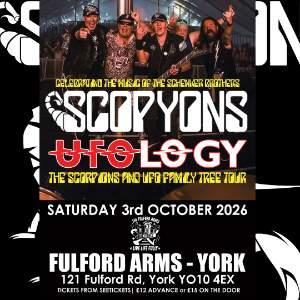 Scopyons + UFOlogy (Scorpions + UFO Tributes)