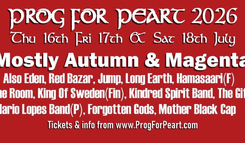 Prog For Peart - The 6th year