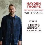 Hayden Thorpe performing the songs of Wild Beasts