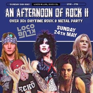 An Afternoon of Rock BRISTOL (Over 30s Only)