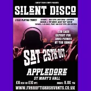 Silent Disco Appledore! 3 Channels of tunes! Silent Disco Appledore! 3 Channels of tunes!