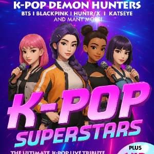 K-POP Superstars ft songs from K-Pop Demon Hunters