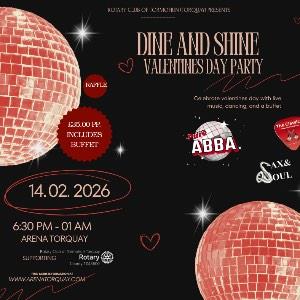 Dine & Shine: Torquay Rotary Club Valentines Party