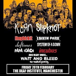 Wait and Bleed - Nu Metal Night