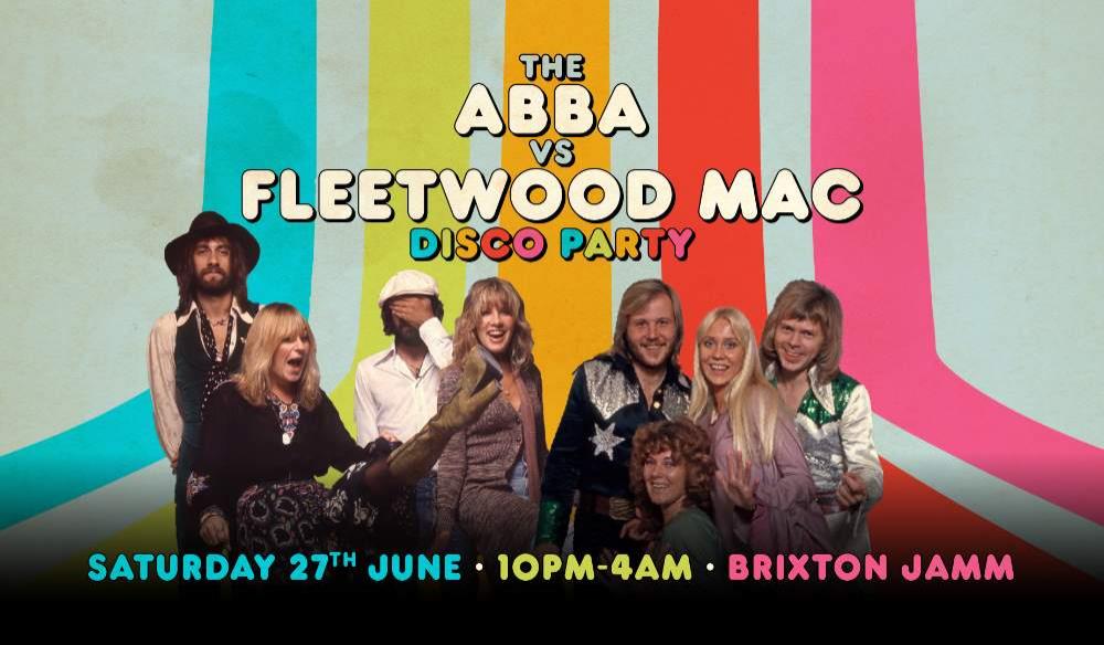 ABBA V FLEETWOOD MAC DISCO PARTY - JUN 26