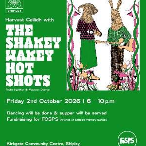Harvest Ceilidh with The Shakey Wakey Hot Shots