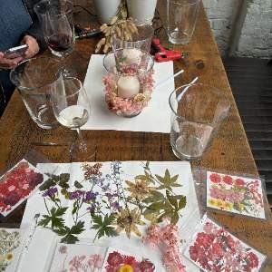 Botanical Lantern Making