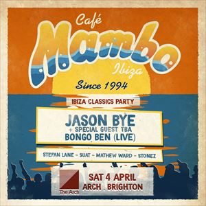 Cafe Mambo Ibiza Classics Brighton Seafront Party Cafe Mambo Ibiza Classics Brighton Seafront Party