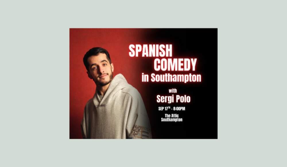 Spanish Comedy in Southampton - with Sergi Polo