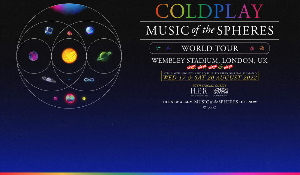 coldplay music of the spheres world tour ullevi 11 juli
