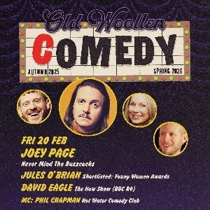 Comedy at The Old Woollen - Fri 20 Feb