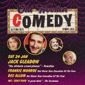 Comedy at The Old Woollen - Sat 24 Jan
