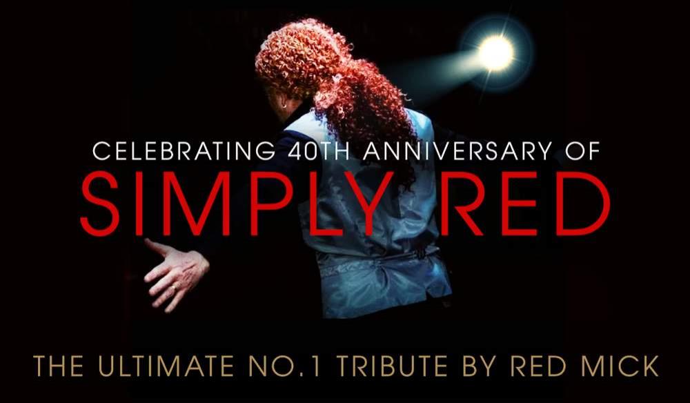 The music of Simply Red - starring RED MICK