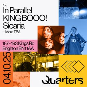 Quarters Presents In Parallel, KING BOOO!, Sicaria Quarters Presents In Parallel, KING BOOO!, Sicaria