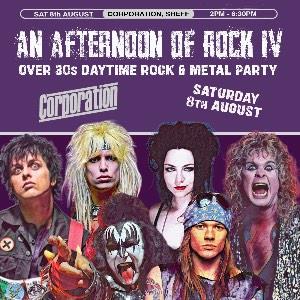An Afternoon of Rock SHEFFIELD (Over 30s Only)