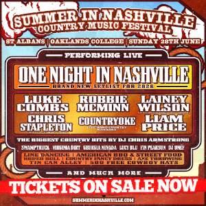 Summer In Nashville - St Albans 2026