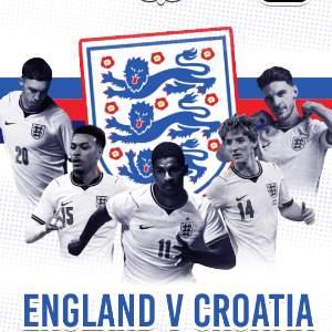 FREE DRINK WITH YOUR TICKET ENGLAND VS CROATIA