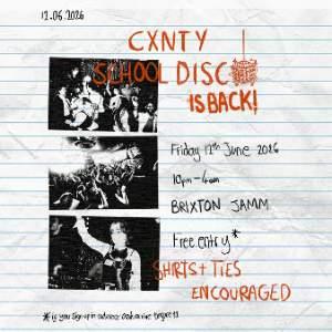 THE CXNTY SCHOOL DISCO