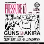 GIGUE: PRESSURE VOL.1  GUNS b2b AKIRA, SHEB