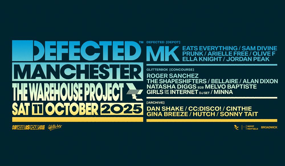 Defected At The Warehouse Project Tickets and Dates