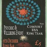 Psychic & Wellbeing Event + Guests Rossi Bar 16/12