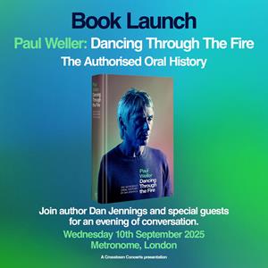 Book Launch: Paul Weller Dancing Through The Fire