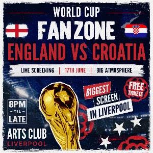 England Vs Panama - World Cup Fanzone