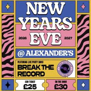 New Year's Eve Party with Break the Record