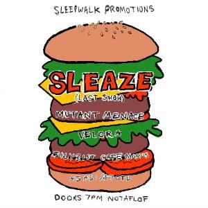 Sleaze last show