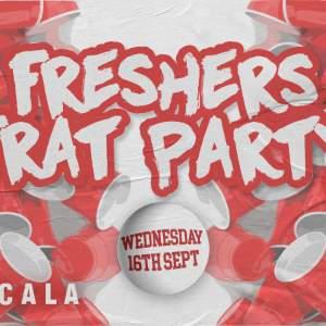 THE FRESHERS FRAT PARTY AT SCALA!