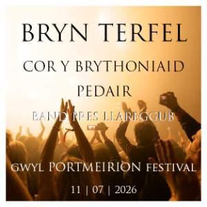 GWYL PORTMEIRION FESTIVAL Presents Bryn Terfel