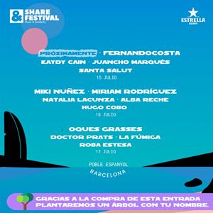 Share Festival Barcelona 2022 | Music & Solidarity
