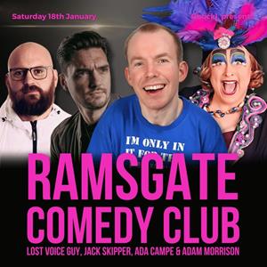 Ramsgate Comedy Club with Lost Voice Guy