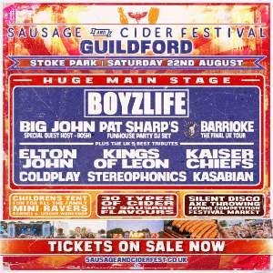 Sausage and Cider Festival - Guildford 2026