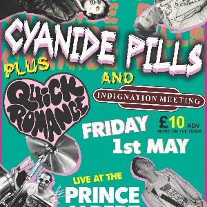 CYANIDE PILLS+QUICK ROMANCE+INDIGNATION MEETING