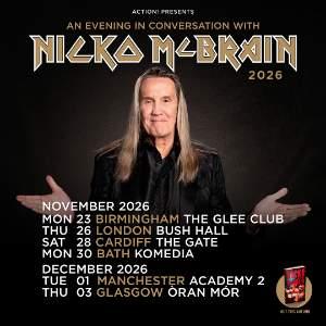 Nicko McBrain - An Evening In Conversation With