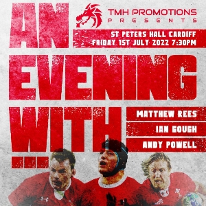 Evening with Andy Powell, Ian Gough, Matthew Rees Evening with Andy Powell, Ian Gough, Matthew Rees